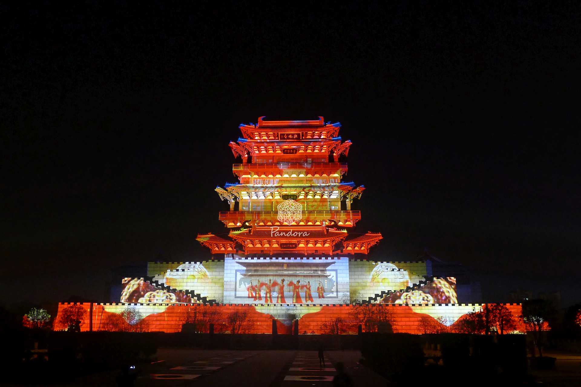 3D全息投影 建筑投影 燈光秀 賞析